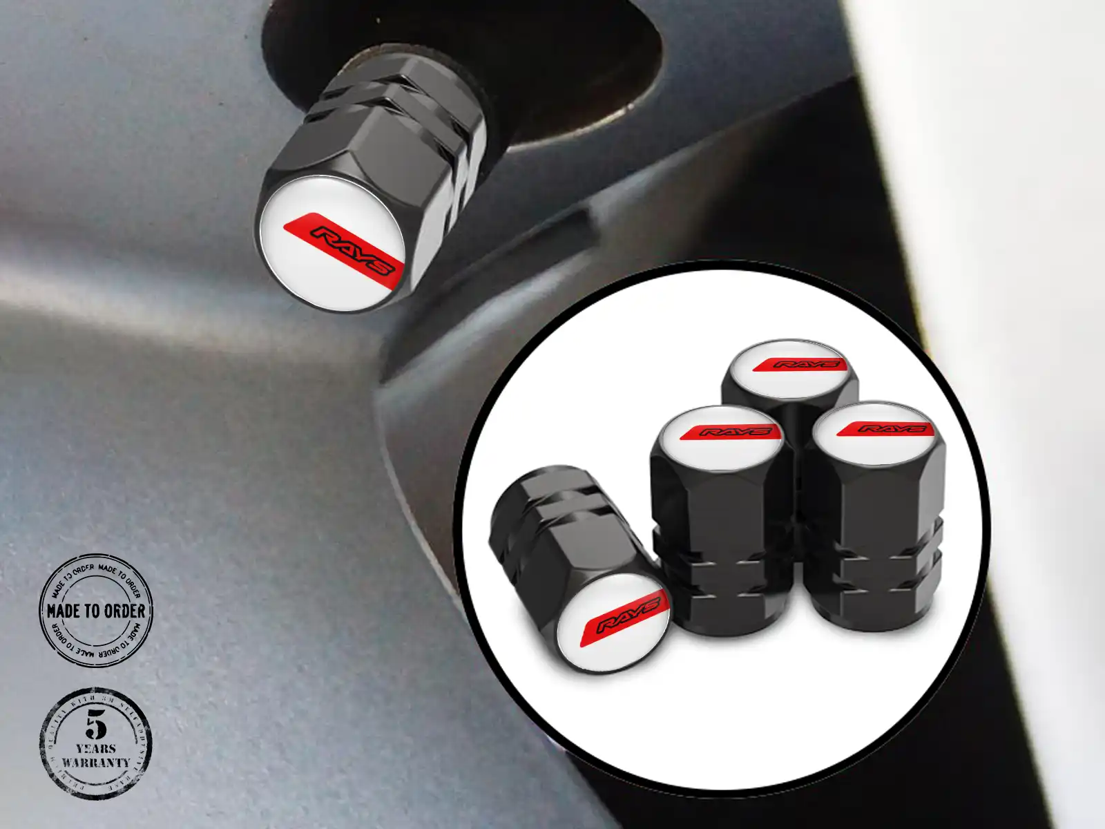 Rays Caps Tige Valve SUVs Force